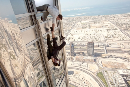 Burj Khalifa ja Tom Cruise